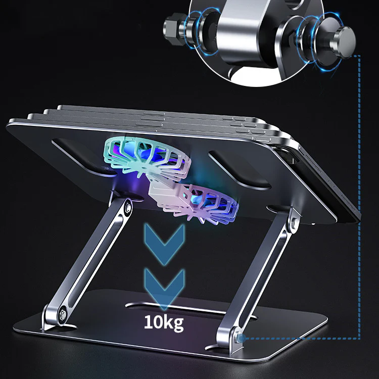 Dual Fan Cooler Laptop Stand - Image 5