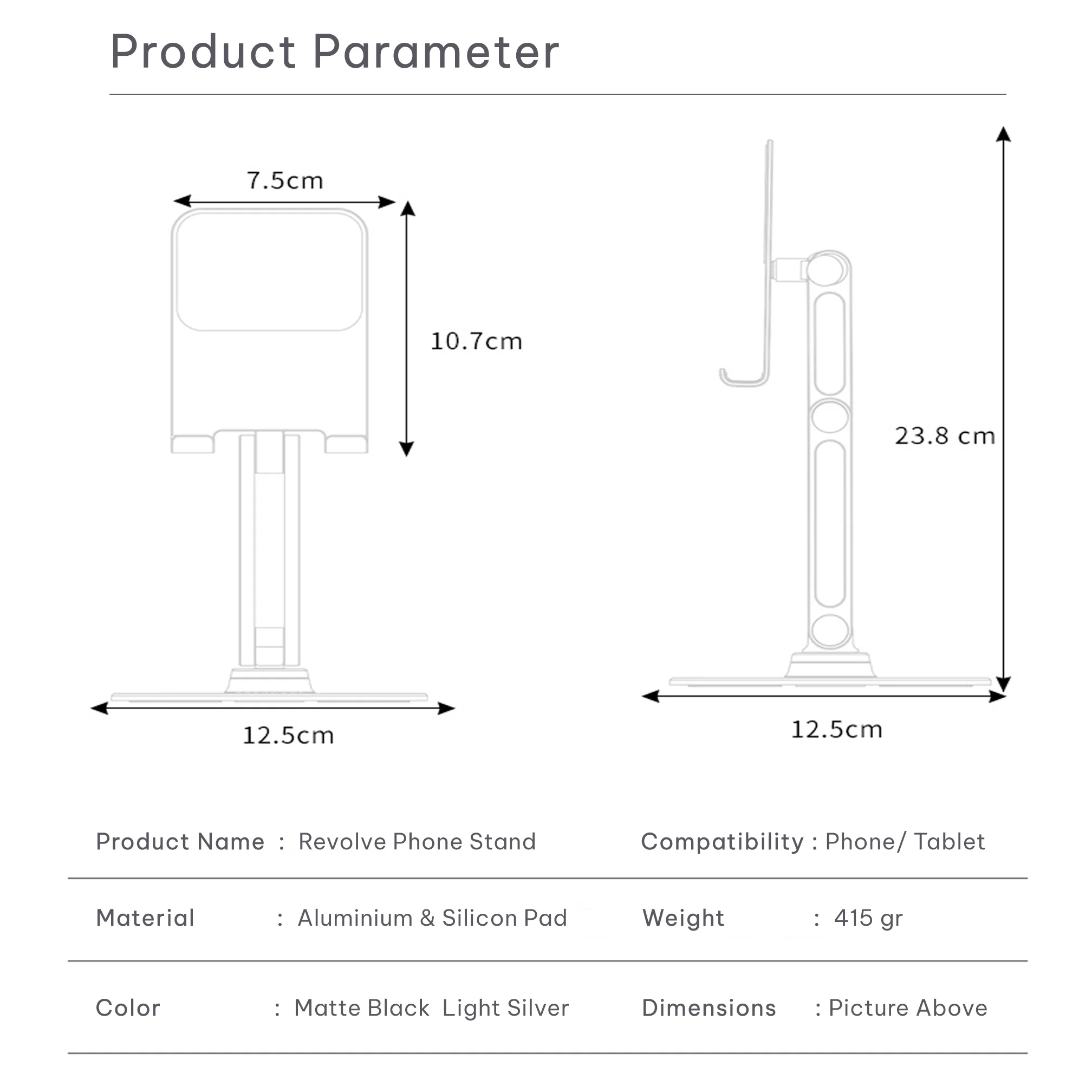 Revolve Phone Stand - Image 6